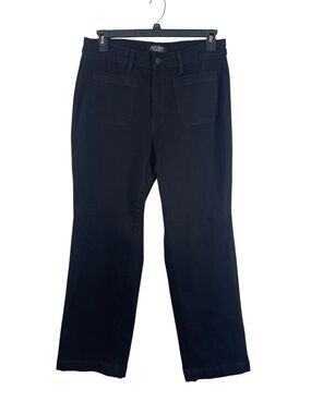 Judy Blue Black Straight Leg Jeans Women’s 18W Plus Size High Rise Stretch Denim